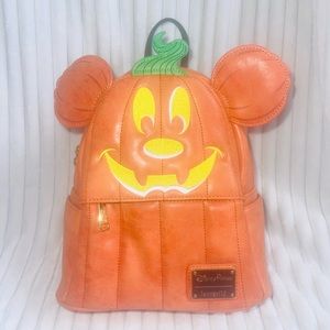 Loungefly Disney Mickey Pumpkin Backpack